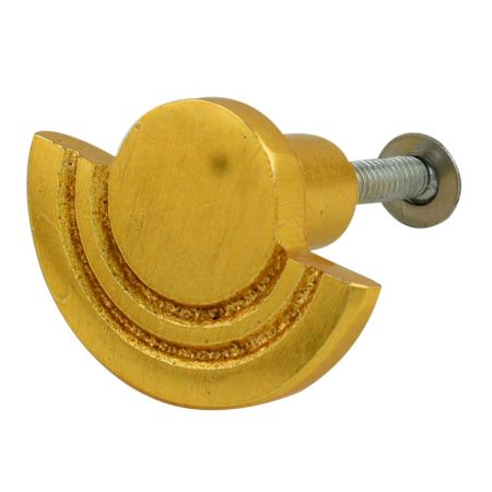 Golden Semi Circled Iron Cabinet Knob